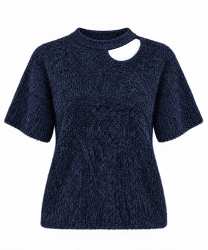 Trui Yara Open Shoulder donkerblauw productfoto